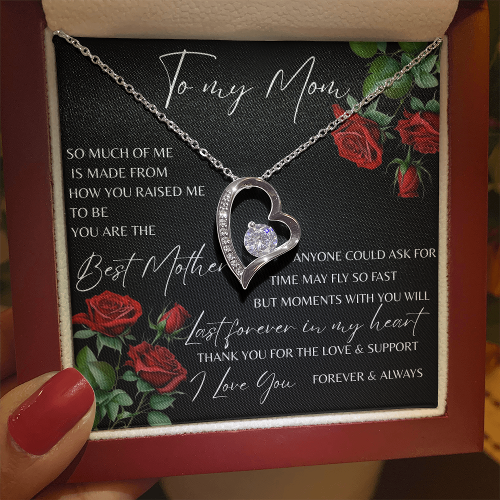 TO MY MOM | MOMENTS WITH YOU | FOREVER LOVE HEART NECKLACE