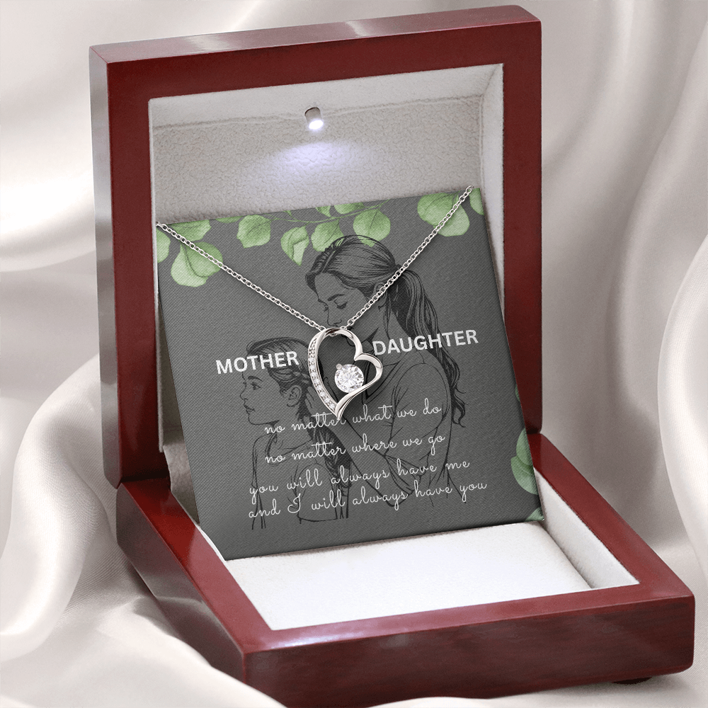 MOTHER DAUGHTER | YOU WILL ALWAYS HAVE ME | FOREVER LOVE NECKLACE