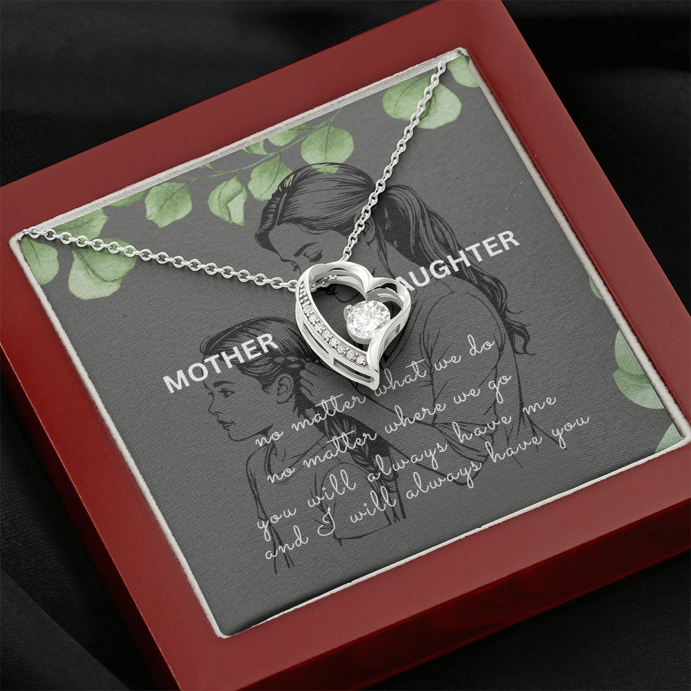 MOTHER DAUGHTER | YOU WILL ALWAYS HAVE ME | FOREVER LOVE NECKLACE
