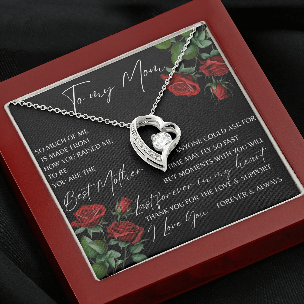 TO MY MOM | MOMENTS WITH YOU | FOREVER LOVE HEART NECKLACE