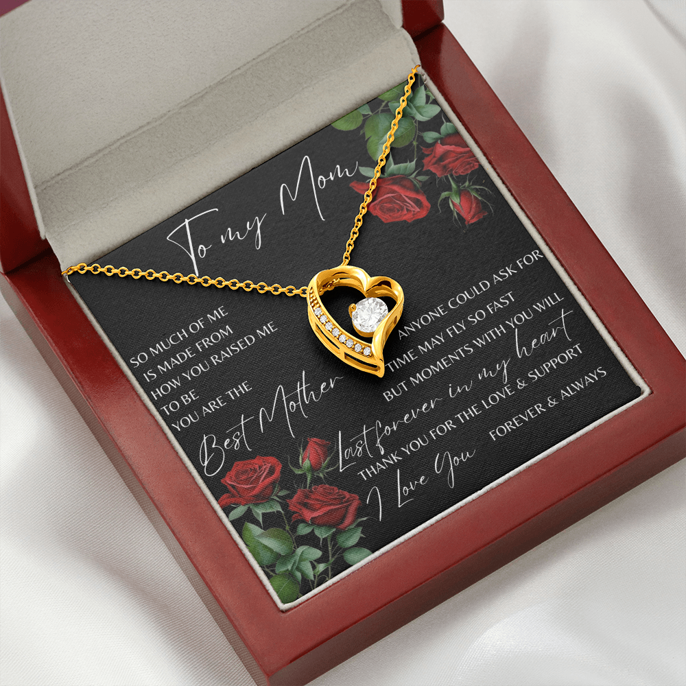 TO MY MOM | MOMENTS WITH YOU | FOREVER LOVE HEART NECKLACE