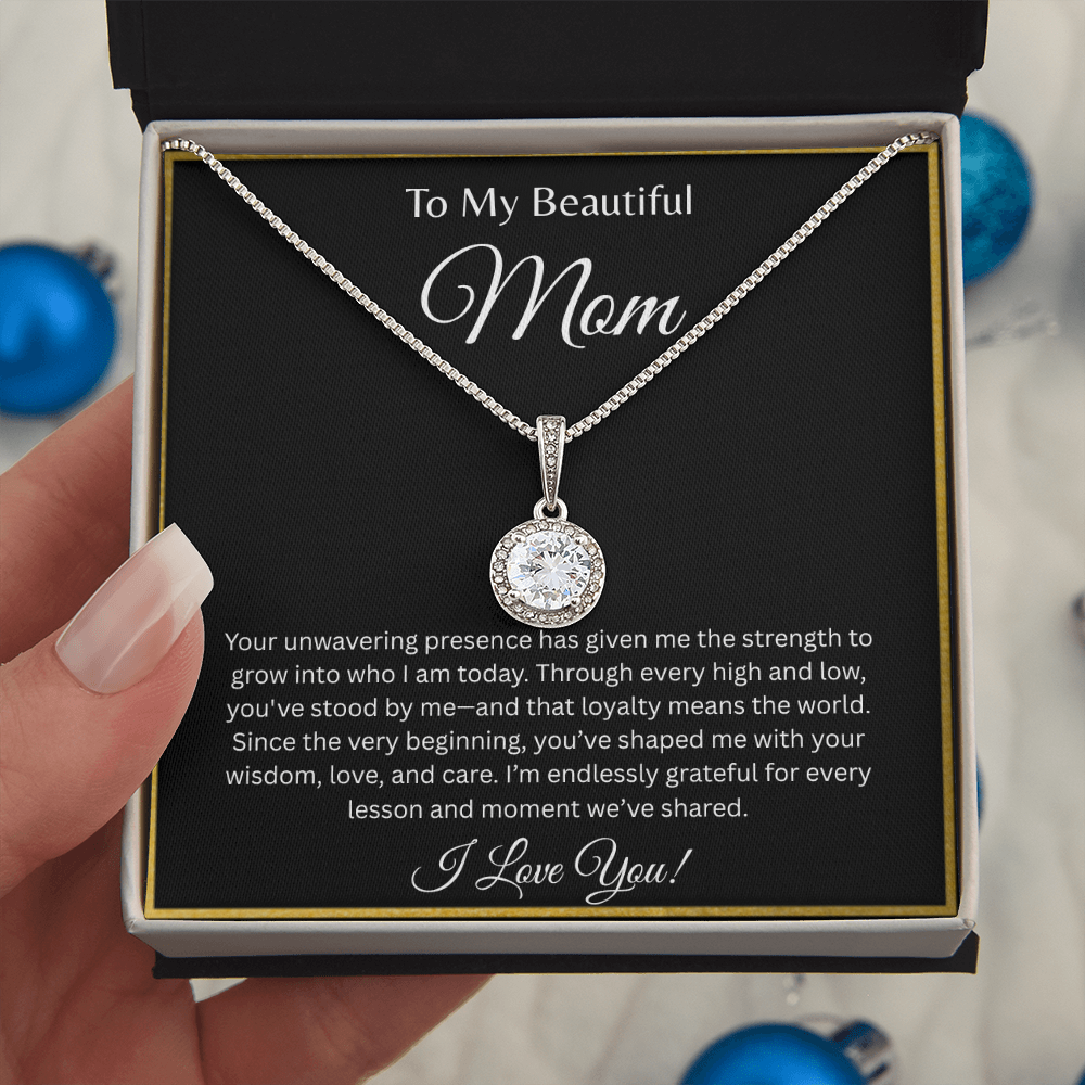 TO MY BEAUTIFUL MOM | ENDLESSLY GRATEFUL | ETERNAL HOPE NECKLACE