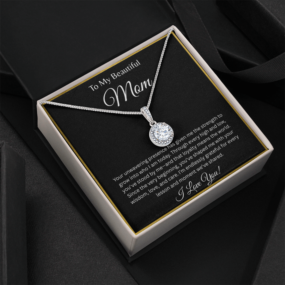 TO MY BEAUTIFUL MOM | ENDLESSLY GRATEFUL | ETERNAL HOPE NECKLACE
