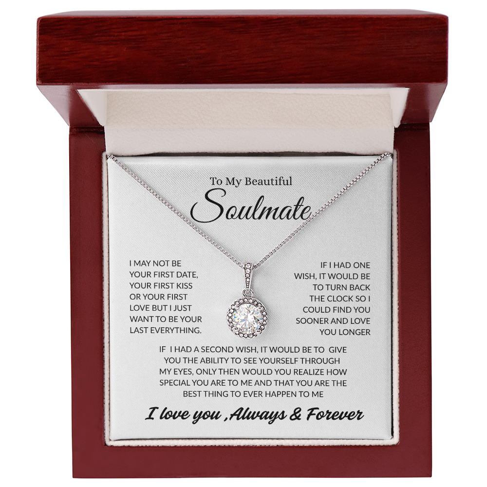 TO MY BEAUTIFUL SOULMATE | ALWAYS AND FOREVER | ETERNAL HOPE NECKLACE