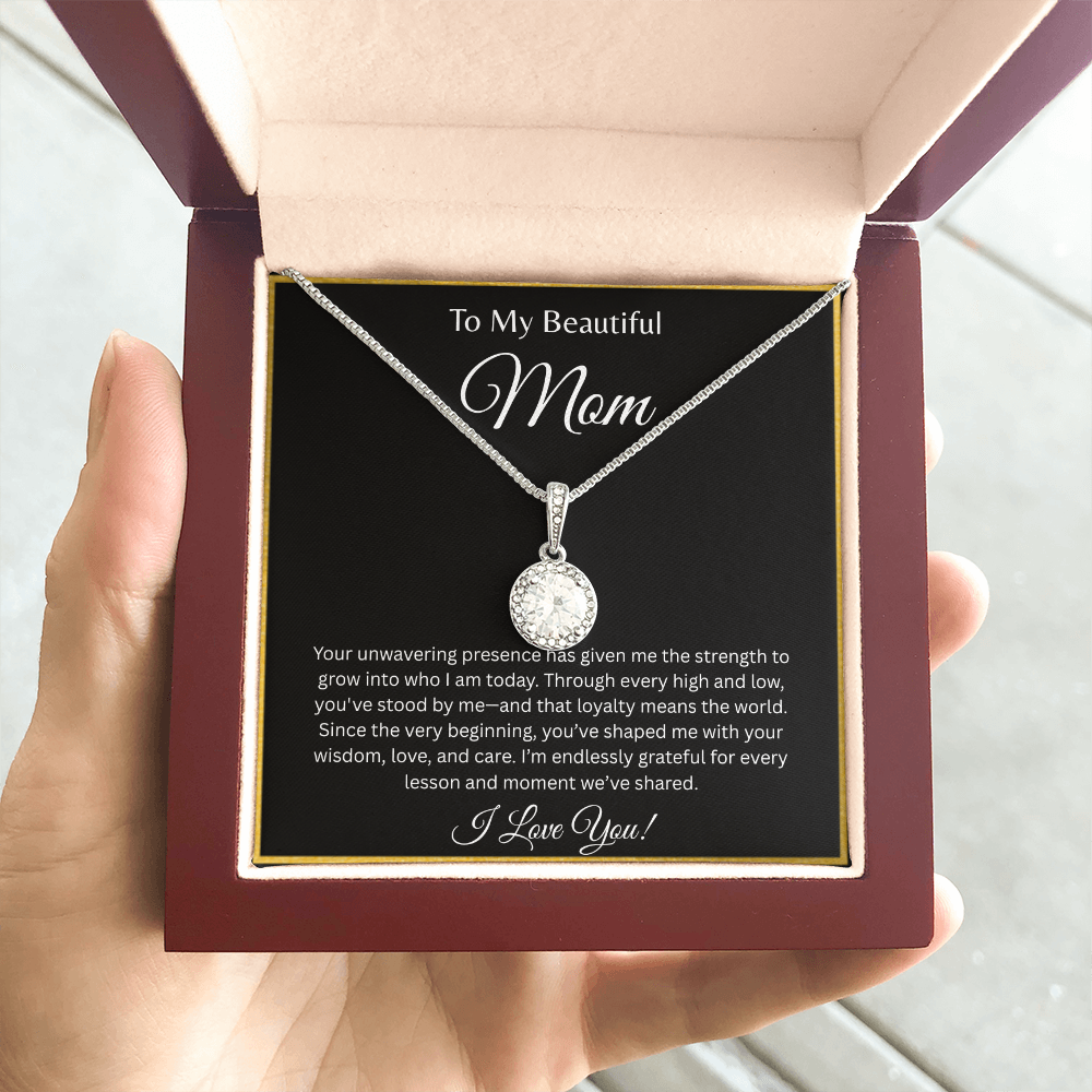 TO MY BEAUTIFUL MOM | ENDLESSLY GRATEFUL | ETERNAL HOPE NECKLACE