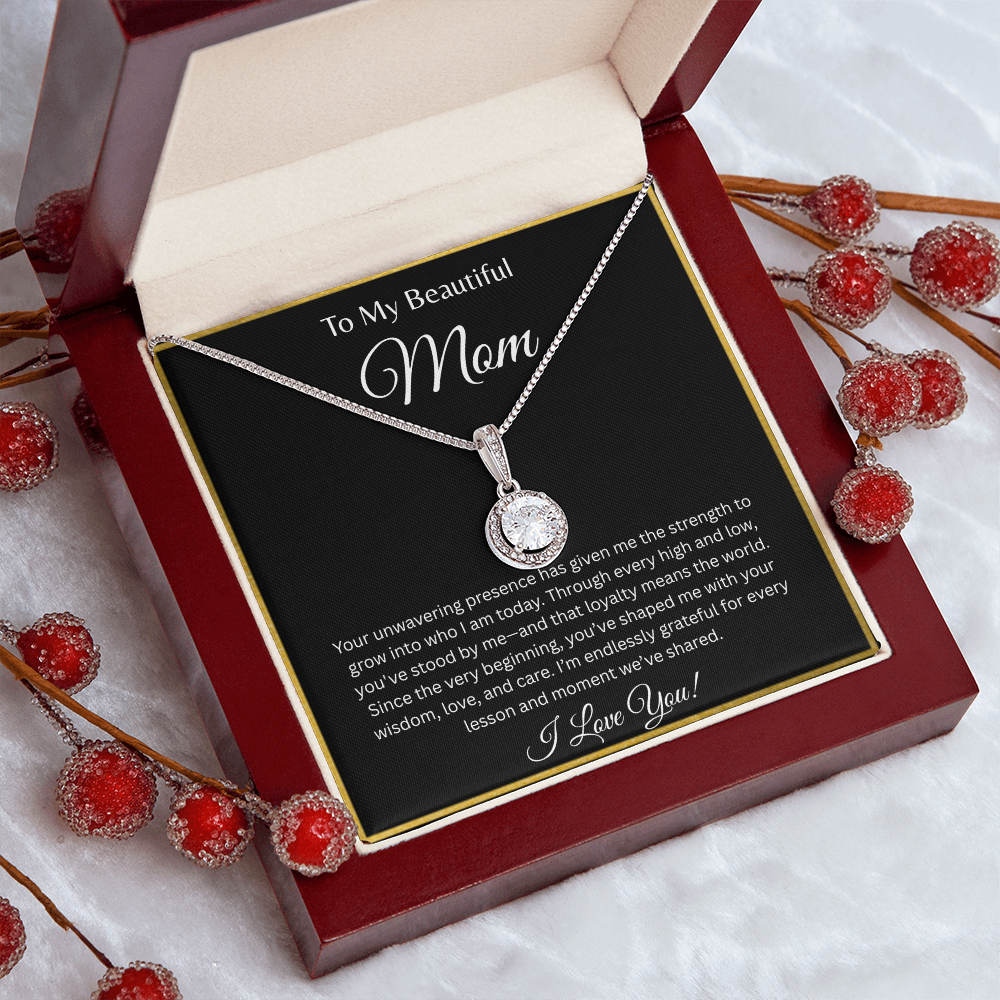 TO MY BEAUTIFUL MOM | ENDLESSLY GRATEFUL | ETERNAL HOPE NECKLACE