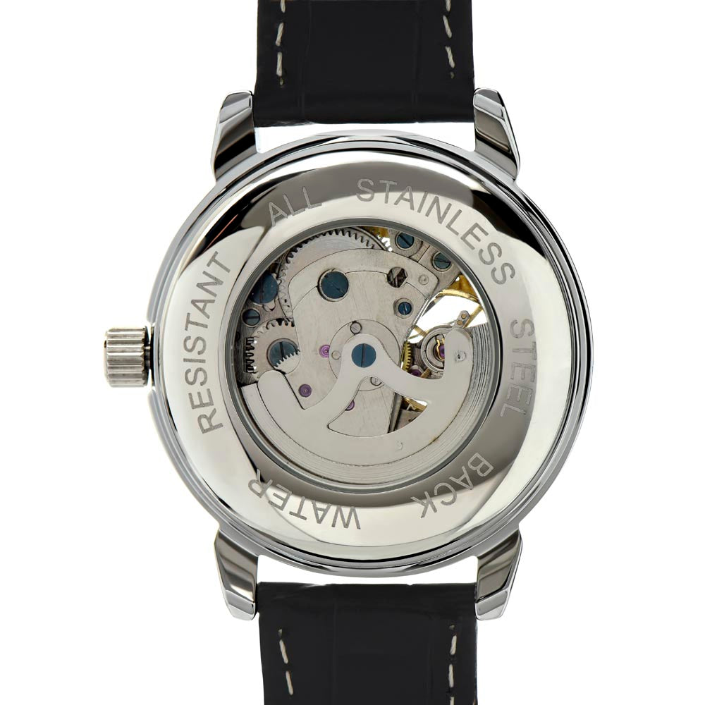 TO AN AMAZING DAD | FOR ALL THE SACRIFICES | AUTOMATIC OPENWORK WATCH
