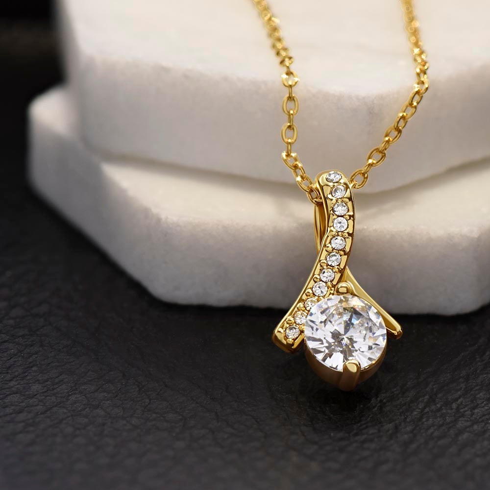 TO MY BEAUTIFUL GRANDDAUGHTER | ALWAYS REMEMBER | ALLURING BEAUTY NECKLACE