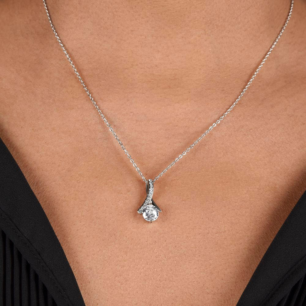 TO MY BEAUTIFUL GRANDDAUGHTER | ALWAYS REMEMBER | ALLURING BEAUTY NECKLACE