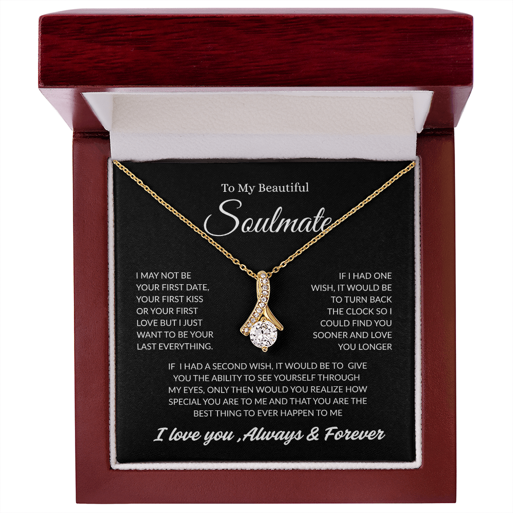 TO MY BEAUTIFUL SOULMATE | ALWAYS AND FOREVER | ALLURING BEAUTY NECKLACE