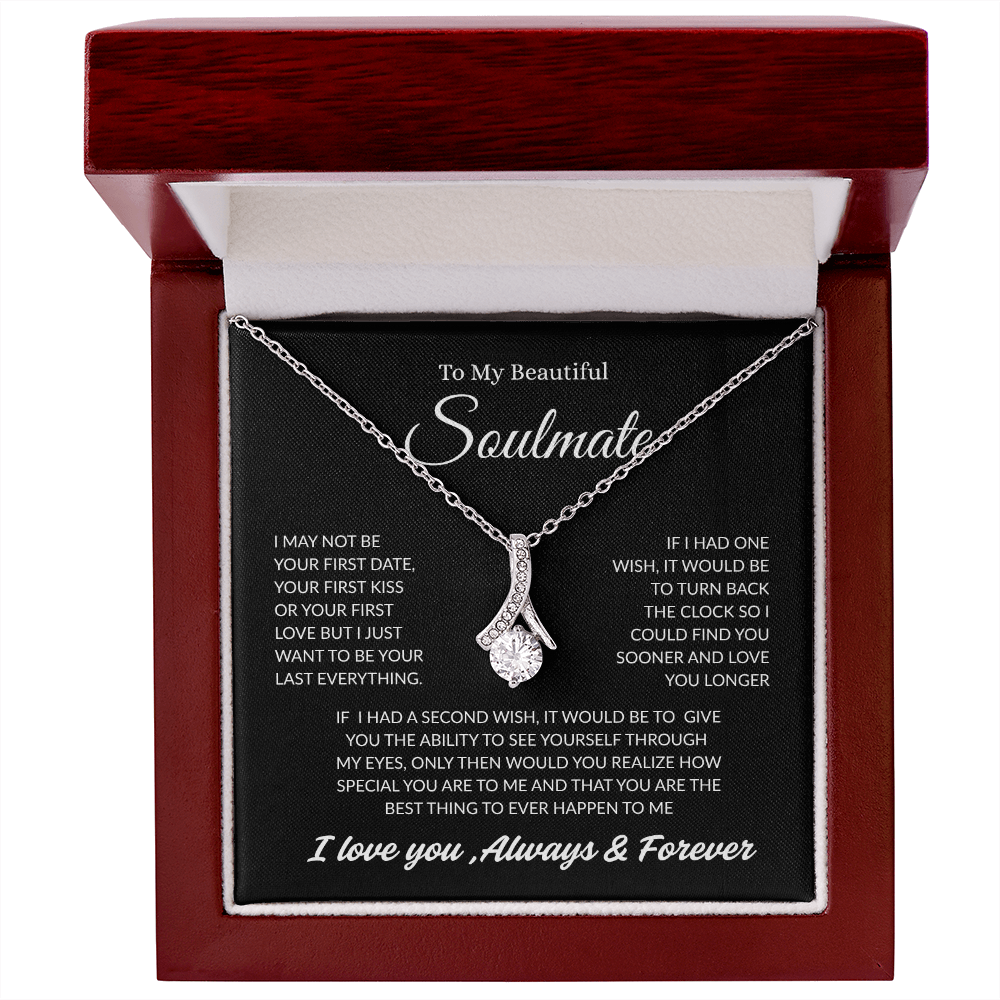 TO MY BEAUTIFUL SOULMATE | ALWAYS AND FOREVER | ALLURING BEAUTY NECKLACE