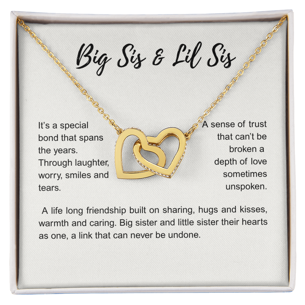 BIG SIS & LIL SIS | TRUST THAT CAN'T BE BROKEN | INTERLOCKING HEARTS