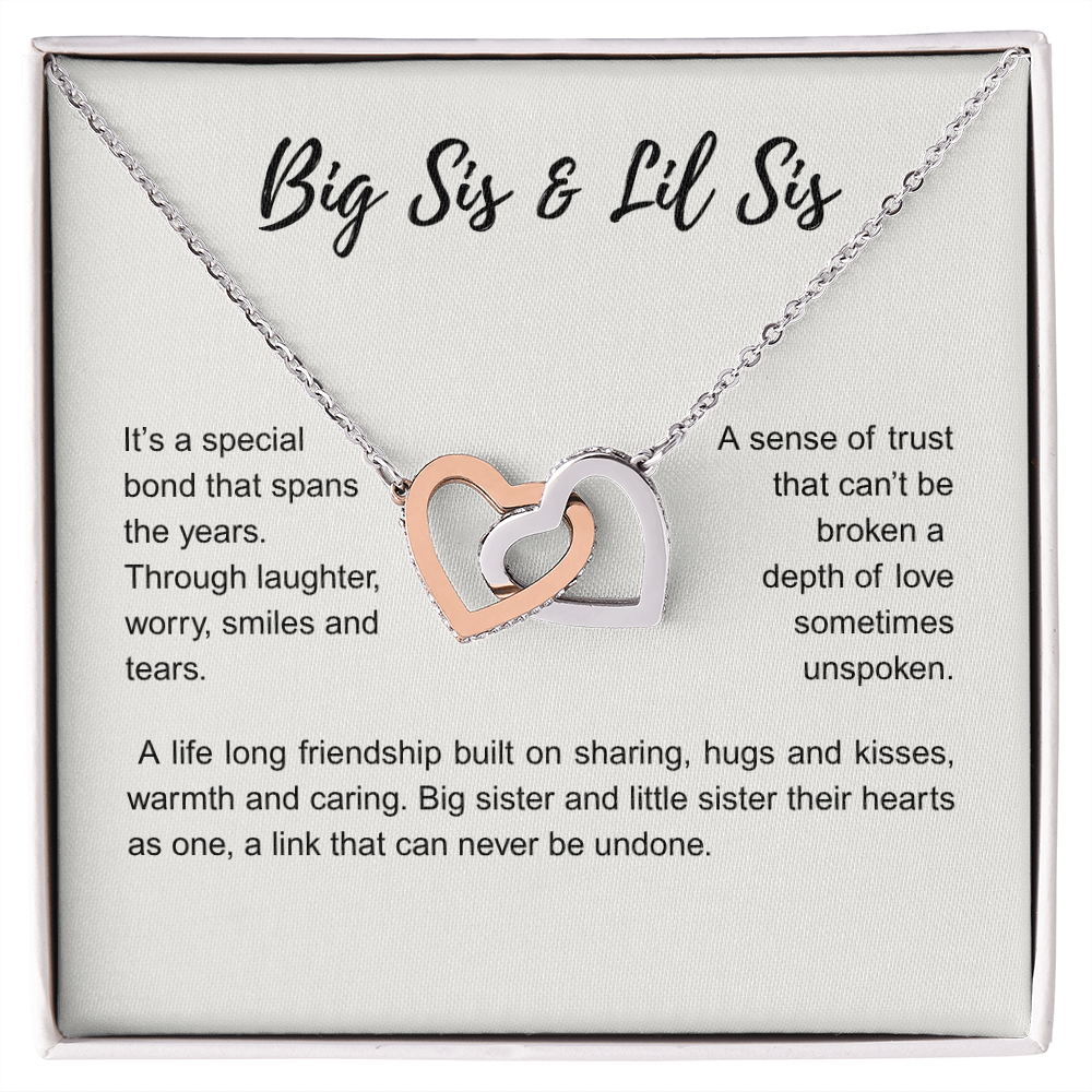 BIG SIS & LIL SIS | TRUST THAT CAN'T BE BROKEN | INTERLOCKING HEARTS