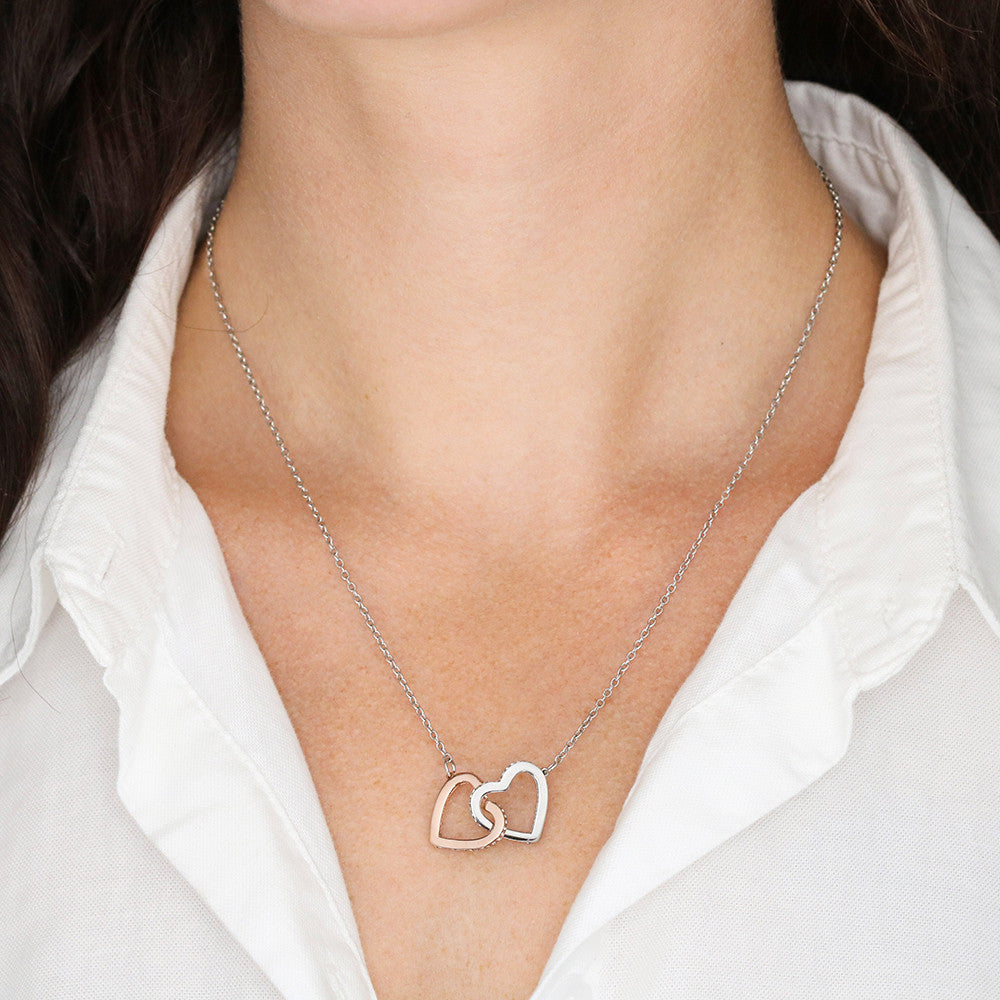 GRANDDAUGHTER | WE LOVE YOU | DOUBLE HEART NECKLACE