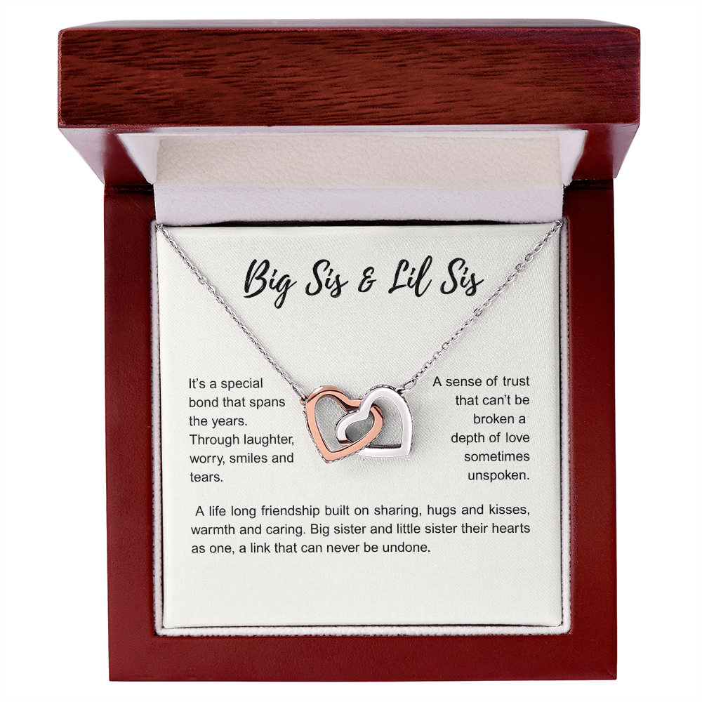 BIG SIS & LIL SIS | TRUST THAT CAN'T BE BROKEN | INTERLOCKING HEARTS