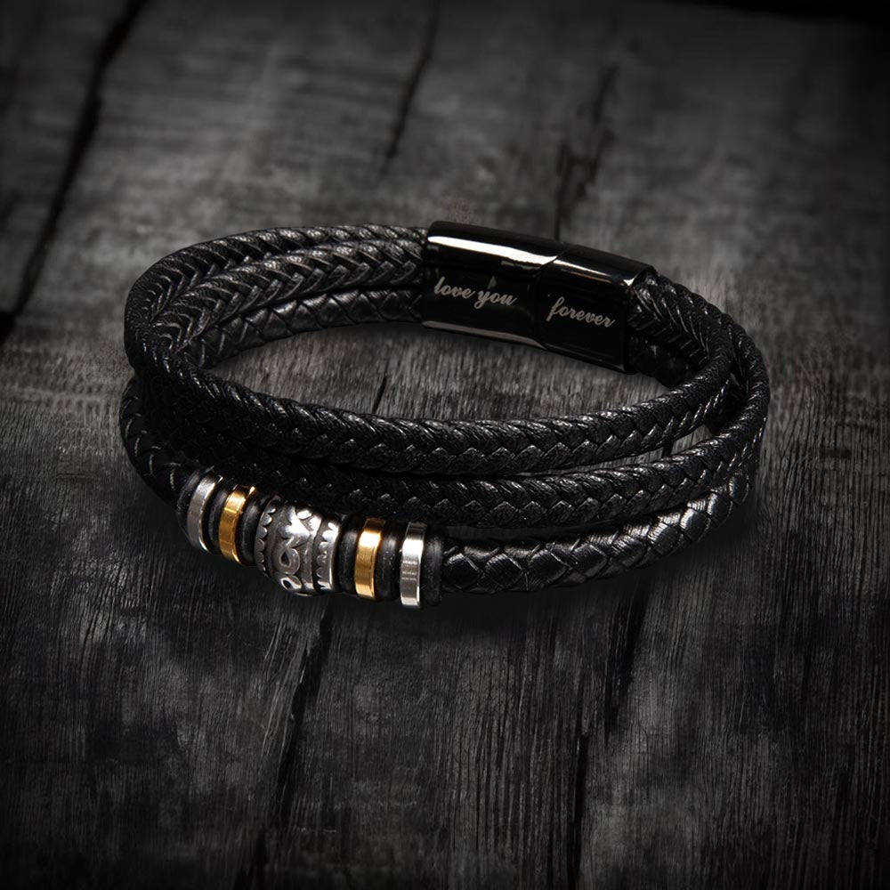 FOR MY SON | LOVE YOU FOREVER BRACELET