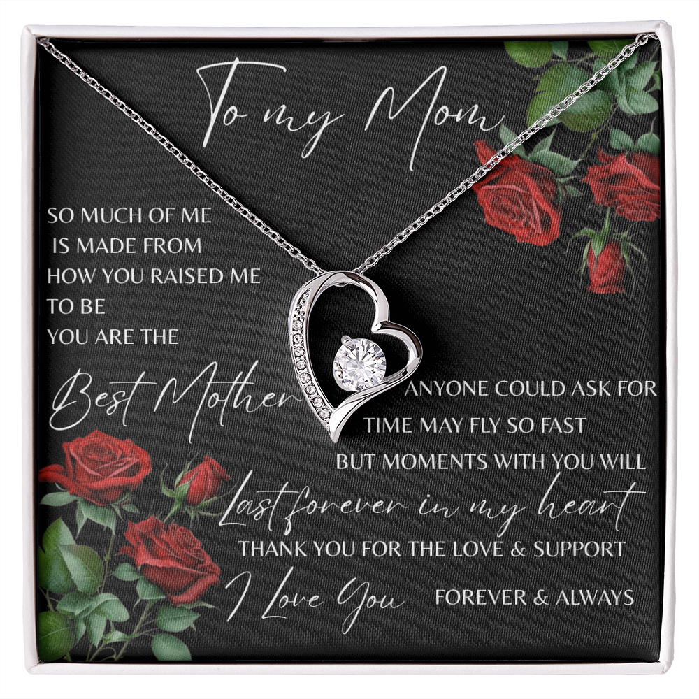 TO MY MOM | MOMENTS WITH YOU | FOREVER LOVE HEART NECKLACE