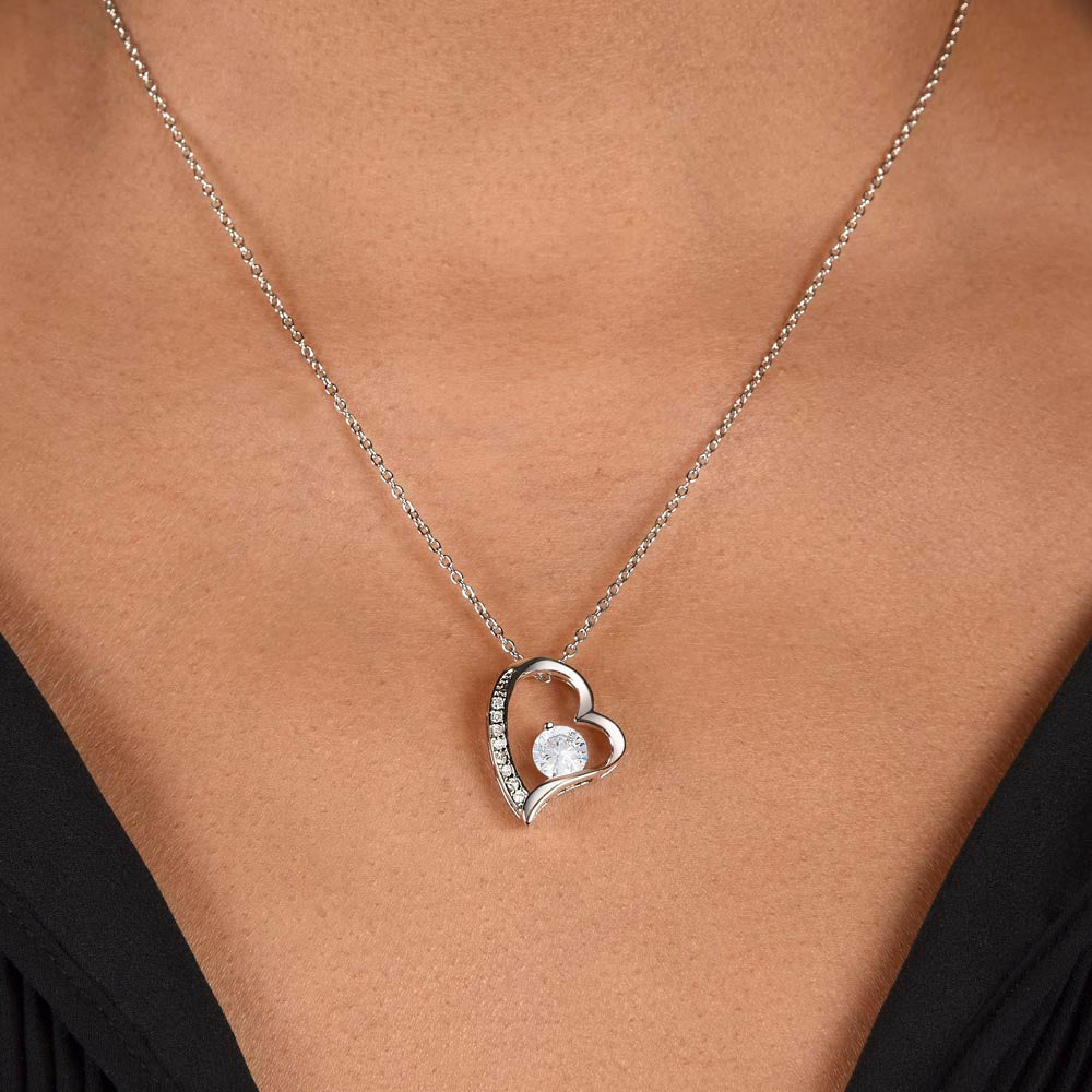 TO MY BEAUTIFUL WIFE |I LOVE YOU MORE AND MORE | FOREVER LOVE NECKLACE