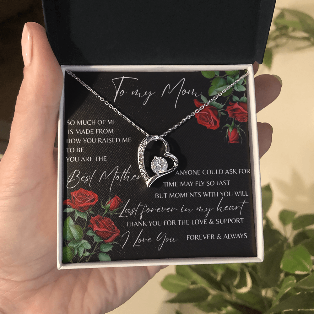 TO MY MOM | MOMENTS WITH YOU | FOREVER LOVE HEART NECKLACE