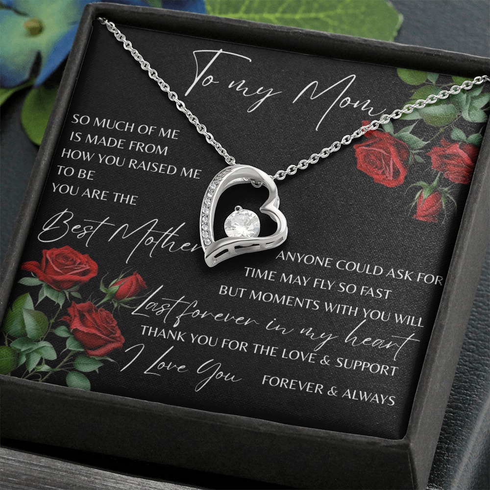 TO MY MOM | MOMENTS WITH YOU | FOREVER LOVE HEART NECKLACE