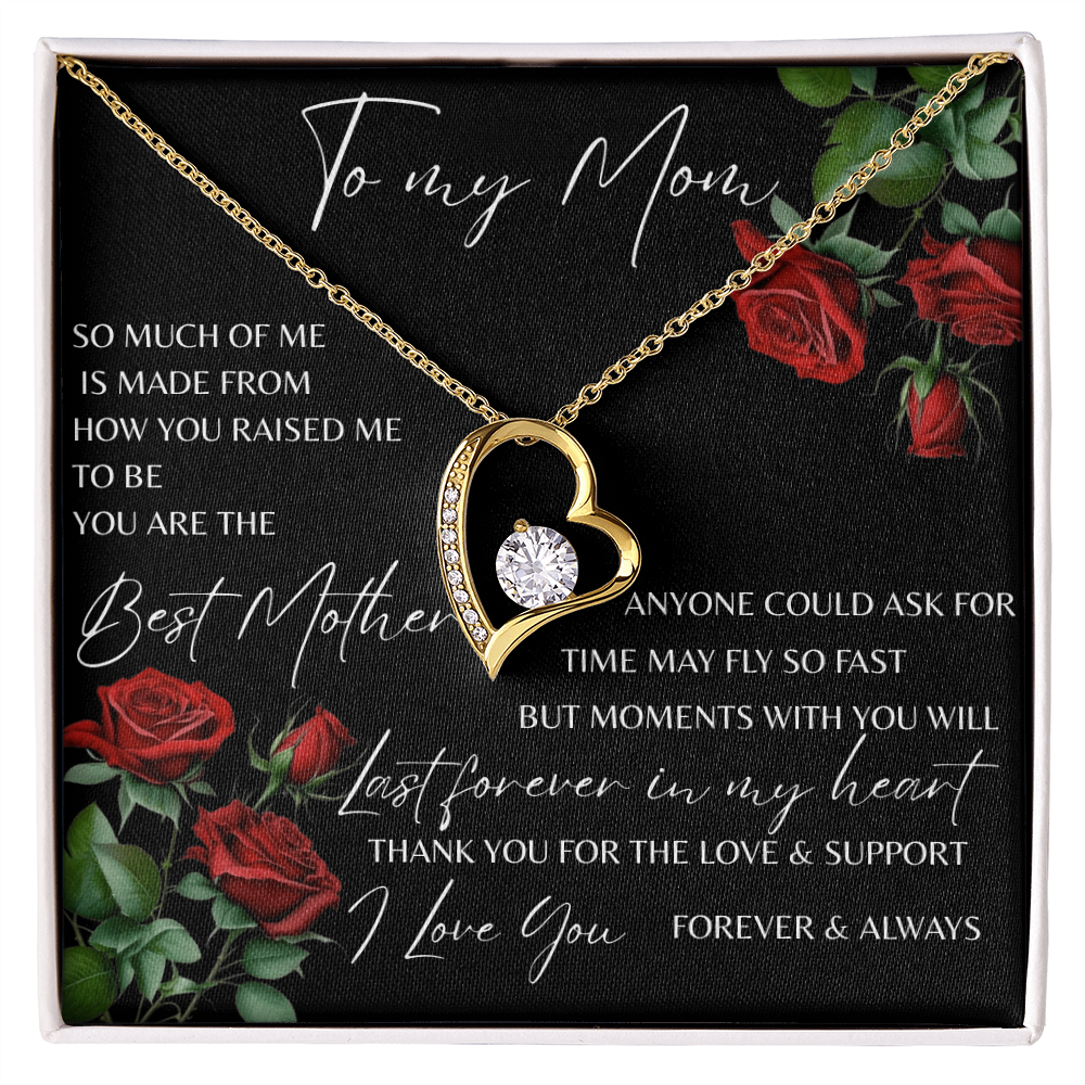 TO MY MOM | MOMENTS WITH YOU | FOREVER LOVE HEART NECKLACE