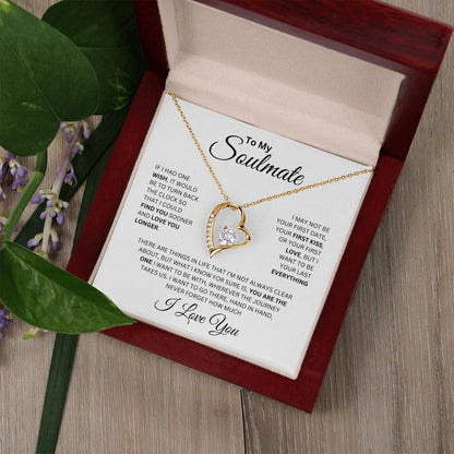 TO MY SOULMATE | FOREVER LOVE NECKLACE | WB