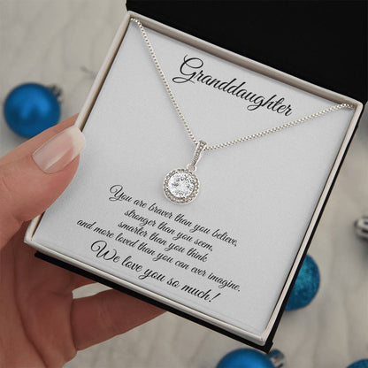GRANDDAUGHTER | WE LOVE YOU SO MUCH | ETERNAL HOPE NECKLACE