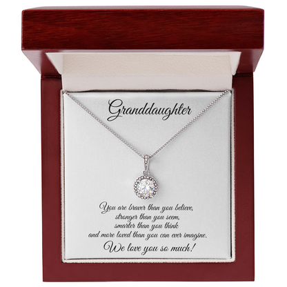 GRANDDAUGHTER | WE LOVE YOU SO MUCH | ETERNAL HOPE NECKLACE