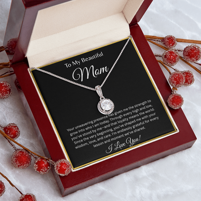 TO MY BEAUTIFUL MOM | ENDLESSLY GRATEFUL | ETERNAL HOPE NECKLACE
