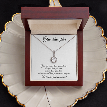 GRANDDAUGHTER | WE LOVE YOU SO MUCH | ETERNAL HOPE NECKLACE