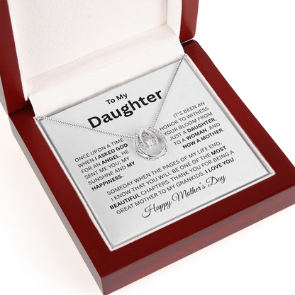TO MY DAUGHTER | THE MOST BEAUTIFUL CHAPTERS | PENDANT NECKLACE
