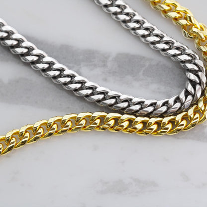 TO MY SON | ENDURING LOVE | CUBAN LINK CHAIN