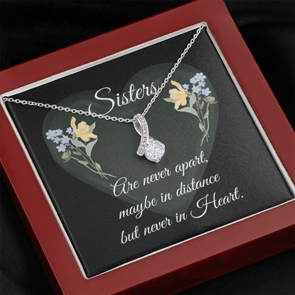 SISTERS | NEVER APART | ALLURING BEAUTY NECKLACE