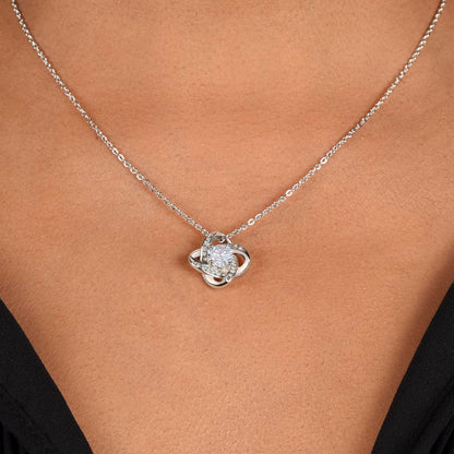 TO MY BEAUTIFUL SOULMATE | ALWAYS AND FOREVER | LOVE KNOT NECKLACE