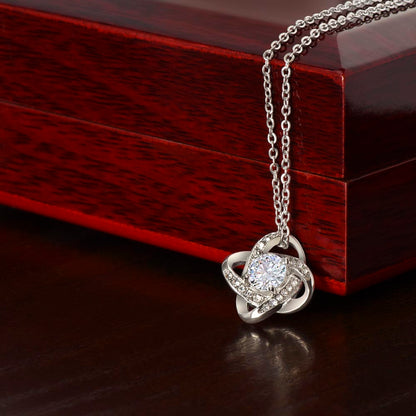 TO MY AMAZING MOM | AM SO THANKFUL | LOVE KNOT NECKLACE