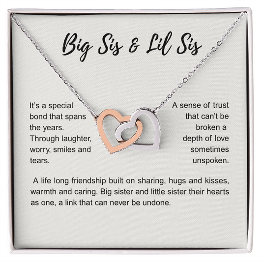 BIG SIS & LIL SIS | TRUST THAT CAN'T BE BROKEN | INTERLOCKING HEARTS