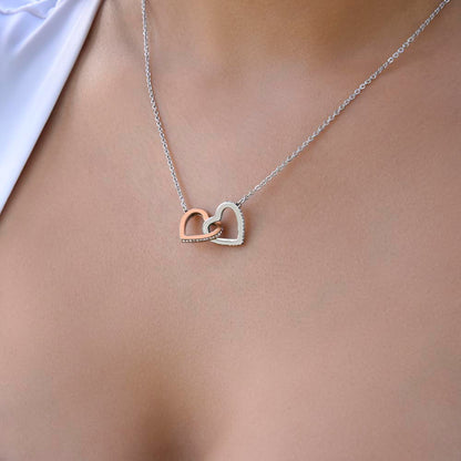 GRANDDAUGHTER | WE LOVE YOU | DOUBLE HEART NECKLACE