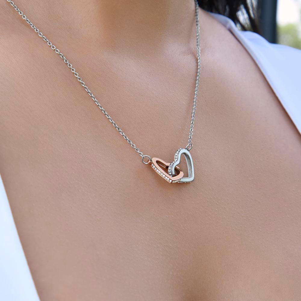 GRANDDAUGHTER | WE LOVE YOU | DOUBLE HEART NECKLACE
