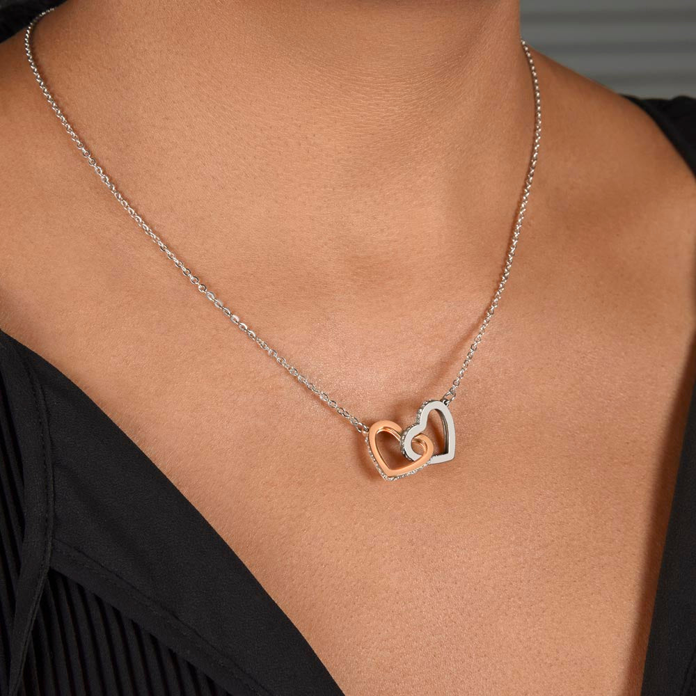 GRANDDAUGHTER | WE LOVE YOU | DOUBLE HEART NECKLACE