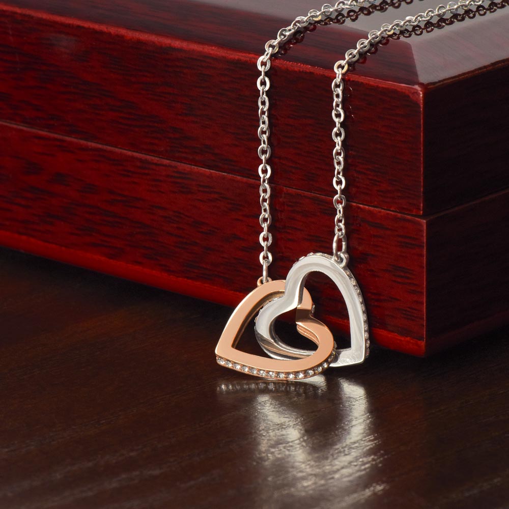 GRANDDAUGHTER | WE LOVE YOU | DOUBLE HEART NECKLACE