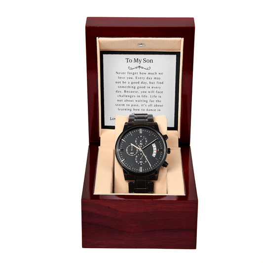 TO MY SON | DANCE IN THE RAIN | CHRONOGRAPH WATCH