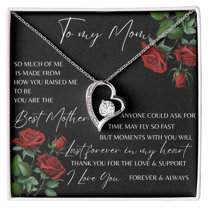 TO MY MOM | MOMENTS WITH YOU | FOREVER LOVE HEART NECKLACE