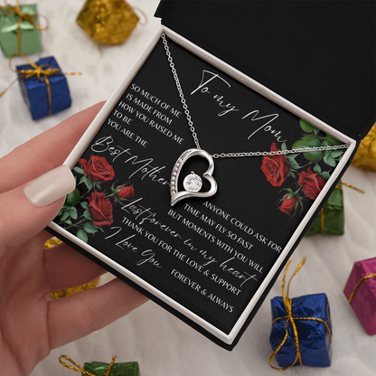 TO MY MOM | MOMENTS WITH YOU | FOREVER LOVE HEART NECKLACE