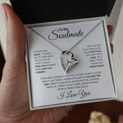 TO MY SOULMATE | FOREVER LOVE NECKLACE | WB