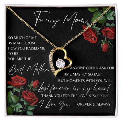 TO MY MOM | MOMENTS WITH YOU | FOREVER LOVE HEART NECKLACE