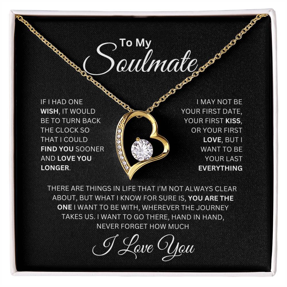 TO MY SOULMATE | FOREVER LOVE NECKLACE | BB
