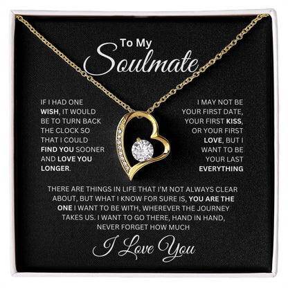 TO MY SOULMATE | FOREVER LOVE NECKLACE | BB