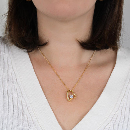 TO MY BEAUTIFUL SOULMATE | ALWAYS AND FOREVER | FOREVER LOVE NECKLACE