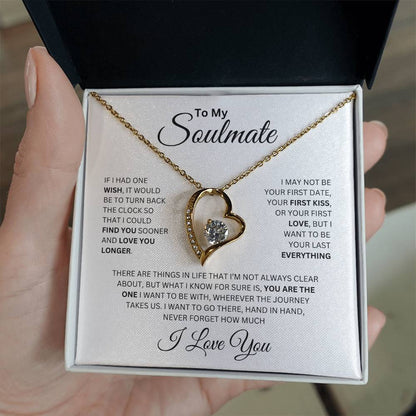 TO MY SOULMATE | FOREVER LOVE NECKLACE | WB